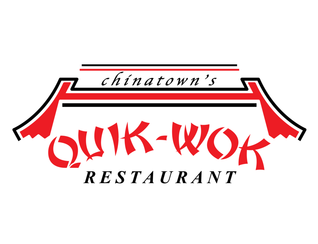 Quik Wok logo red+black